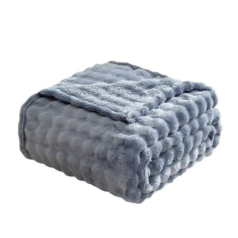 Flannel bubble blanket